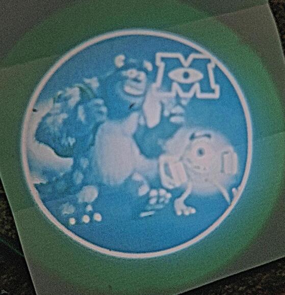 Projectable Night Light ( Monster's University) - Picture 7 of 7